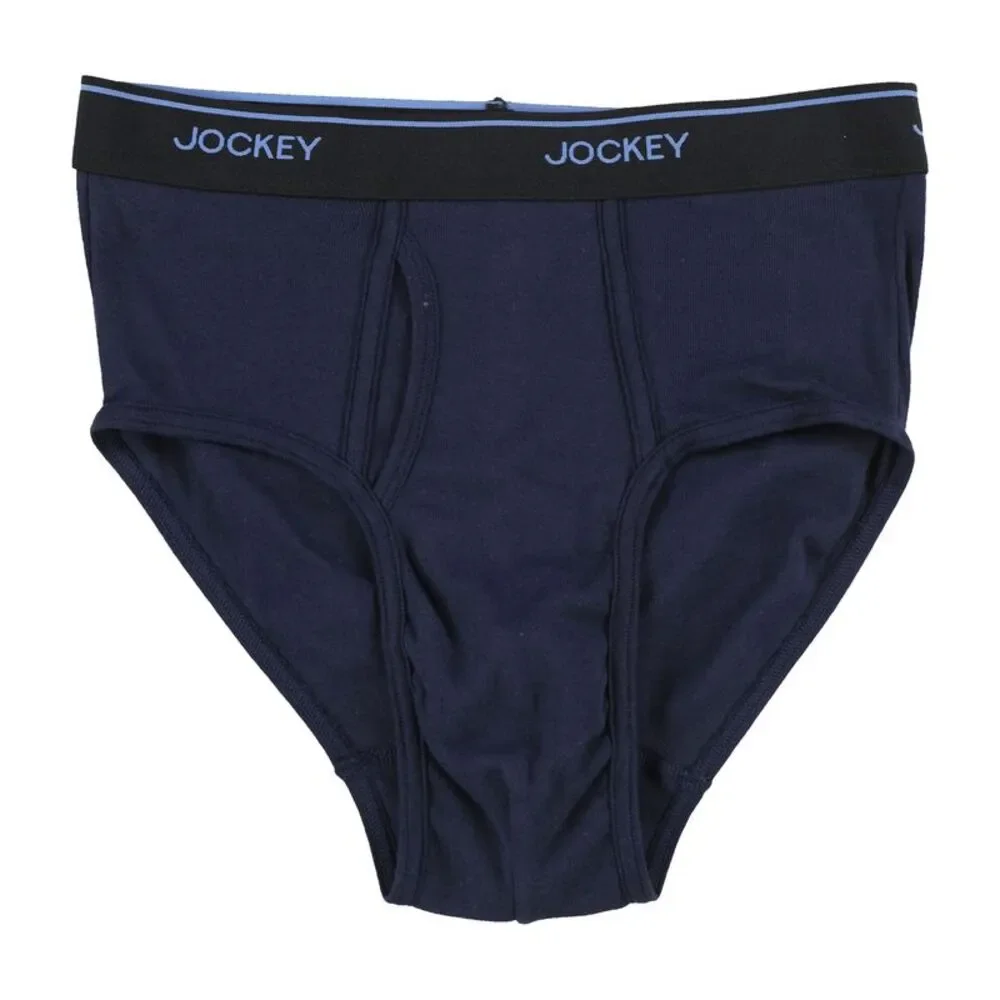 Jockey Mens Solid Underwear Briefs, NWT